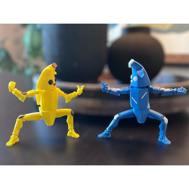 Banana embananado Fortnite Dummy, decoração