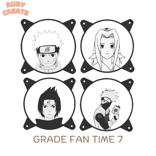 Grade Fan Time 7 Naruto Classico 120 mm PC Gamer Acessório Proteção Ventoinha Cooler Personalizada
