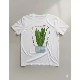 Camiseta Espada De São Jorge - Fé Religião Samba Unissex