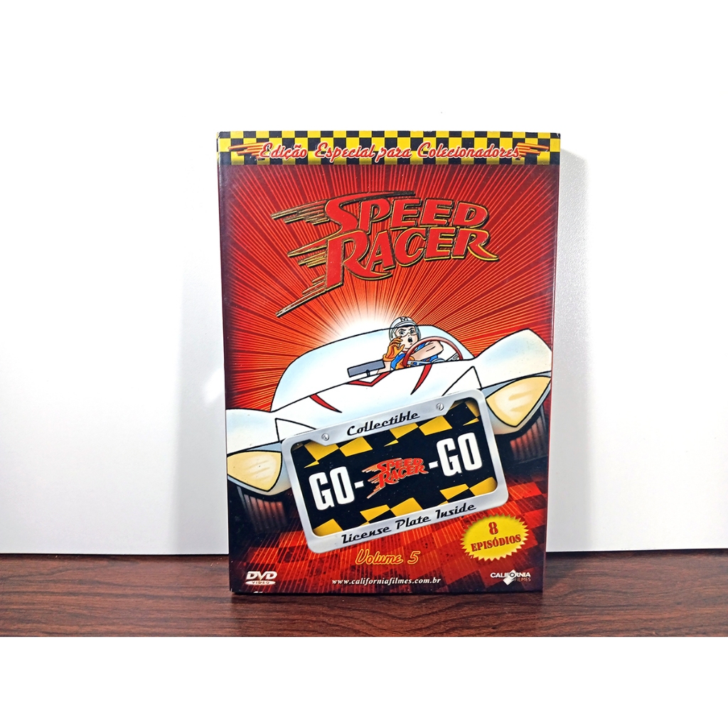 DVD SPEED RACER VOL 5 - 2008 - 8 EPISÓDIOS EDIÇÃO ESPECIAL – USADO ...