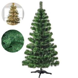 Árvore De Natal Grande Pinheiro 120cm Cheia Premium Verde Luxo Enfeite Promoção 180 galhos