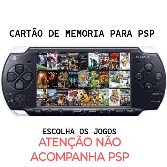 Cartão De Memoria para PSP Completo Personalizado