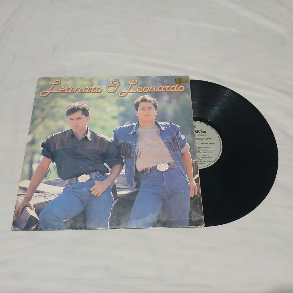 Lp Leandro E Leonardo - Cadê Você - Chantecler - 1990 | Shopee Brasil