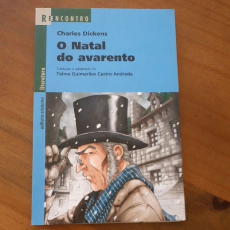 Livro O Natal do avarento de Charles Dickens | Shopee Brasil