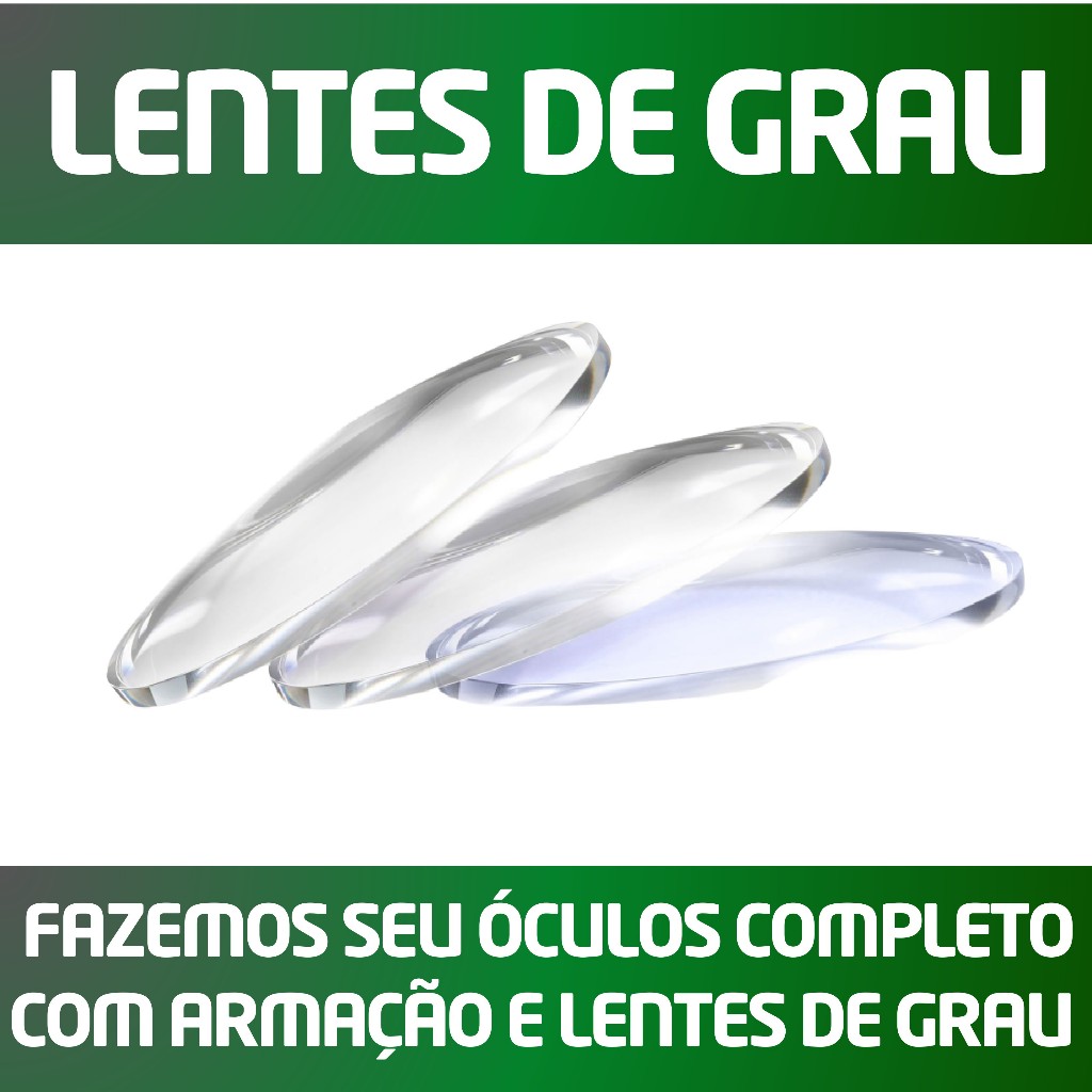 Par Lentes de grau completo óculos com hipermetropia miopia ...