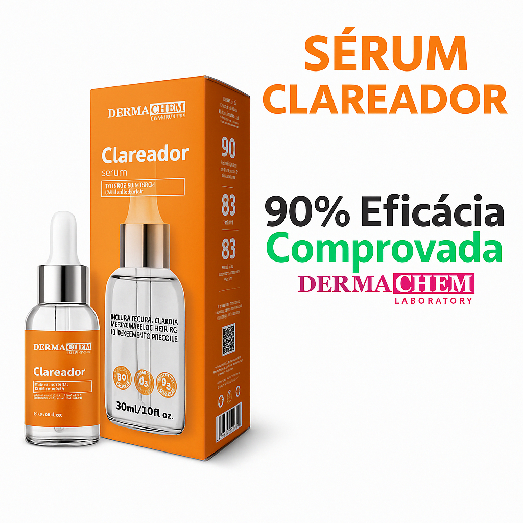 Sérum Clareador Facial Anti-Manchas Dermachem – Melasma, Manchas ...