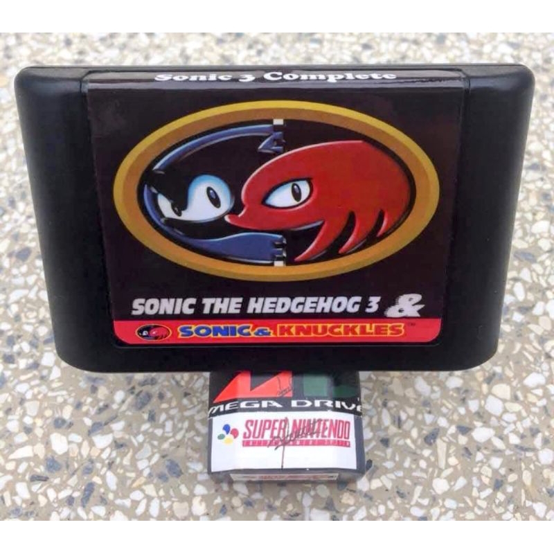 Sonic 3 + Sonic Knucles Complete | Shopee Brasil
