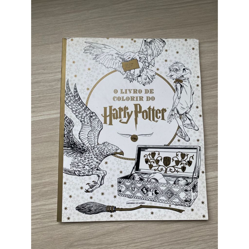 O Livro de Colorir do Harry Potter | Shopee Brasil