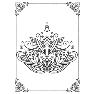 Mandalas Para Colorir Kit de Desenho Adulto 200 Unidades em Oferta na Shopee