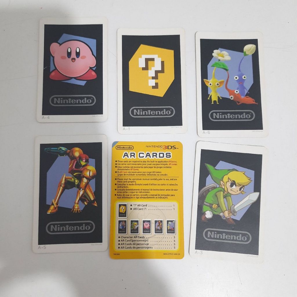Ar Cards Nintendo 3ds 2ds Original | Shopee Brasil