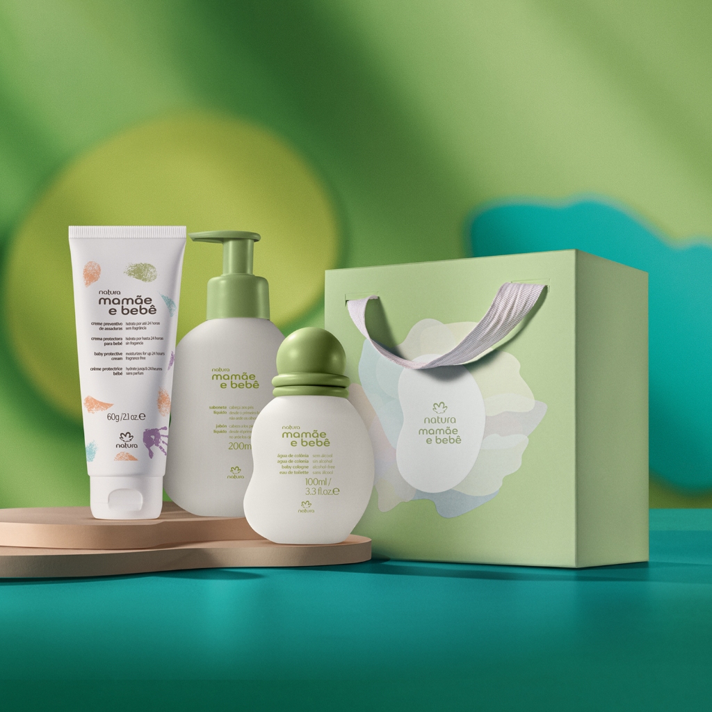 Presente Natura Mamãe e Bebê Momento Chá de Bebê (3 produtos) | Shopee ...
