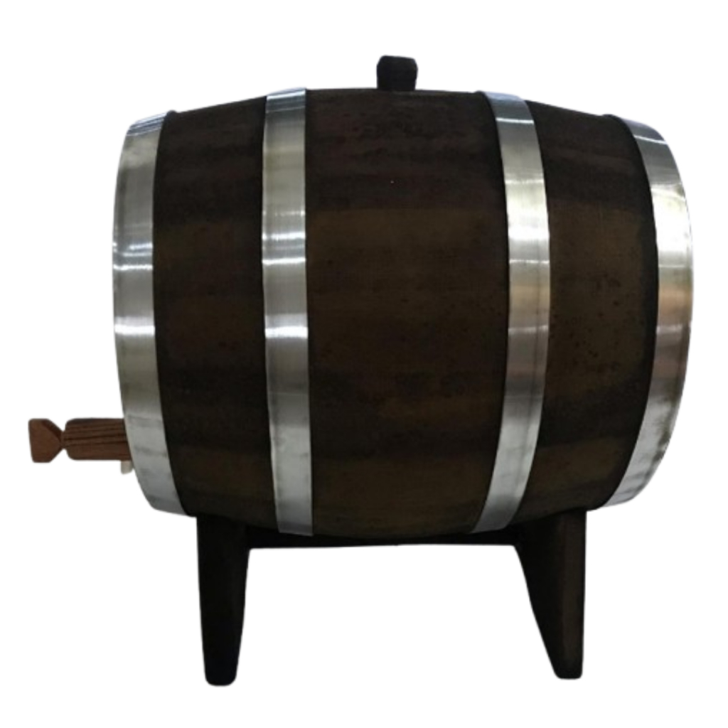 Barril Tonel 20 Litros Carvalho Europeu Para Cachaça e Destilados ...