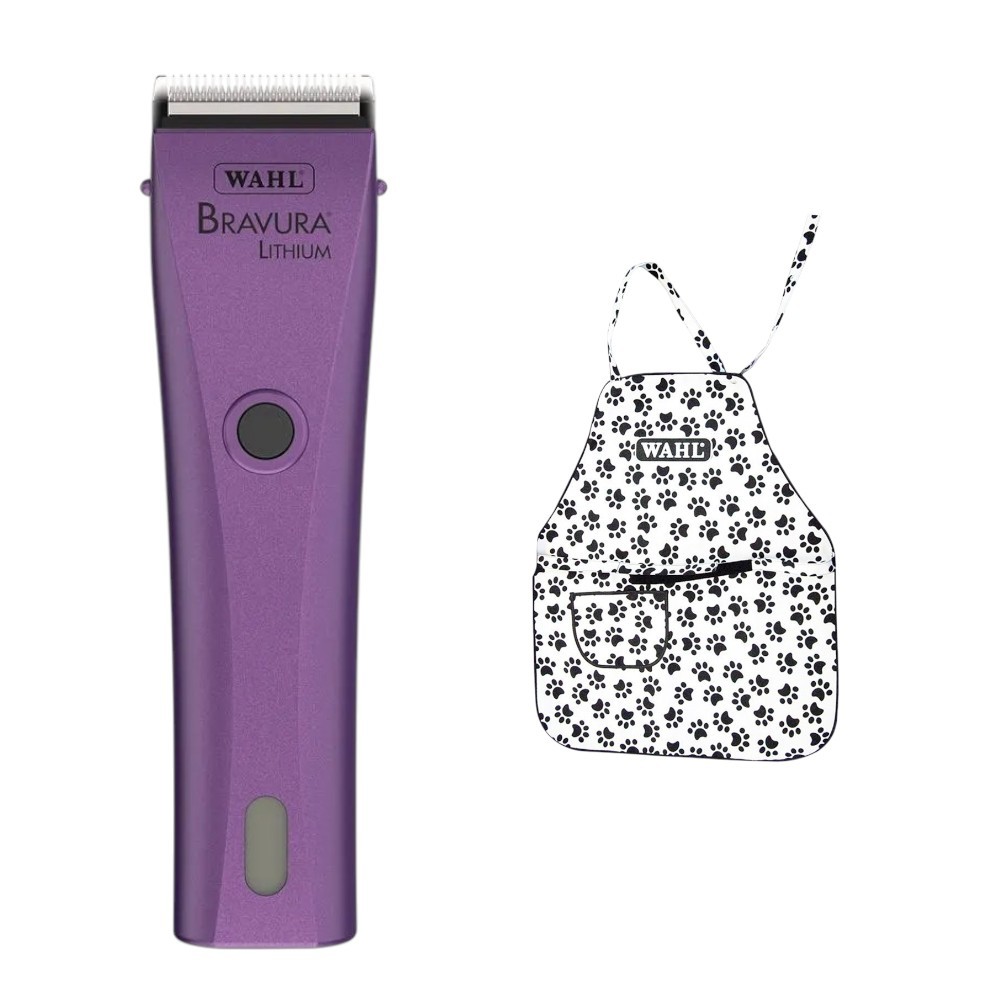 Imagem do produto Máquina De Tosa Wahl Bravura Purple Bivolt Sem Fio