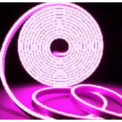 Fita De Led Neon Rosa Brilhante Com 5 Metros 12V Bivolt Flexivel ...