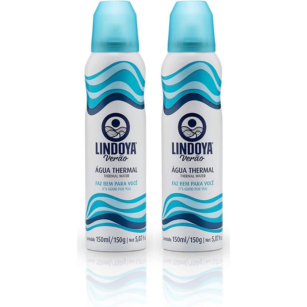 Água Termal Lindoya Verão Spray Facial com 150ml | Shopee Brasil
