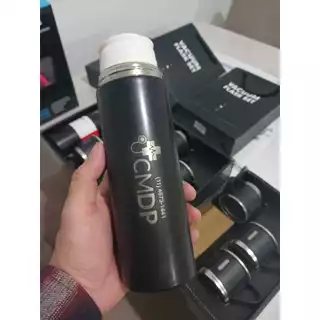 Kit Garrafa Termica 3 Xicaras Personalizado a Laser / PRAZO REDUZIDO DE ENVIO PARA GRAVAÇÃO DE NOMES