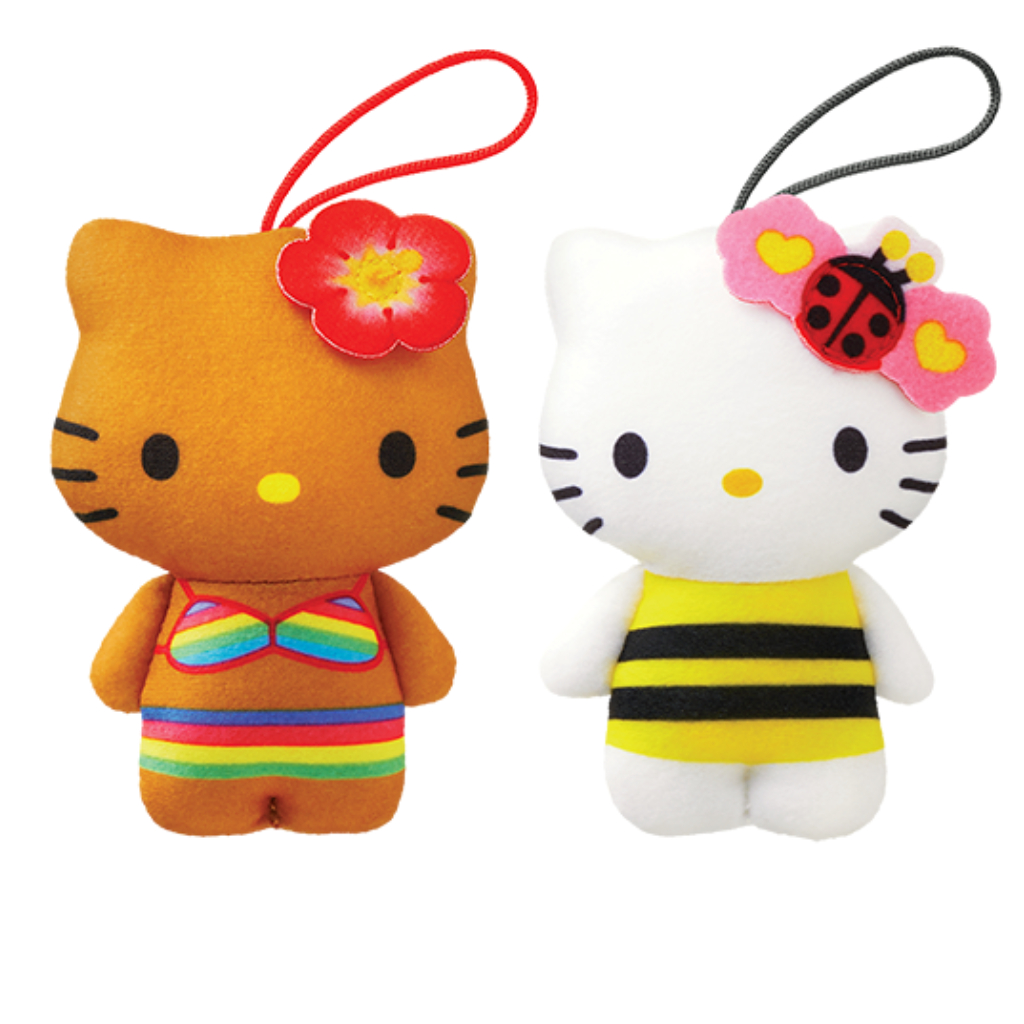 Pelúcias Hello Kitty - McDonald's Lacrado Sereia Abelha Yu-Gi-Oh