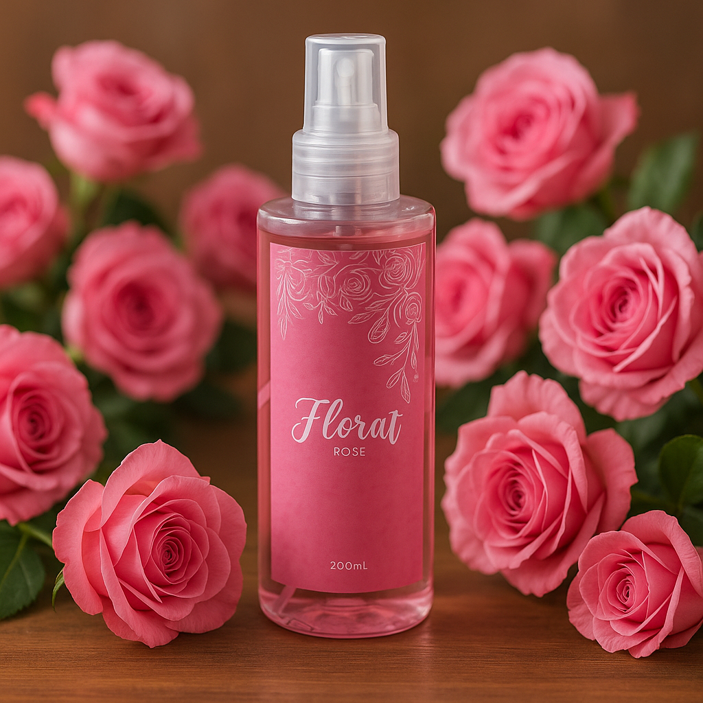 Florat Rose Body Splash Floral 200ml Feminino | Shopee Brasil