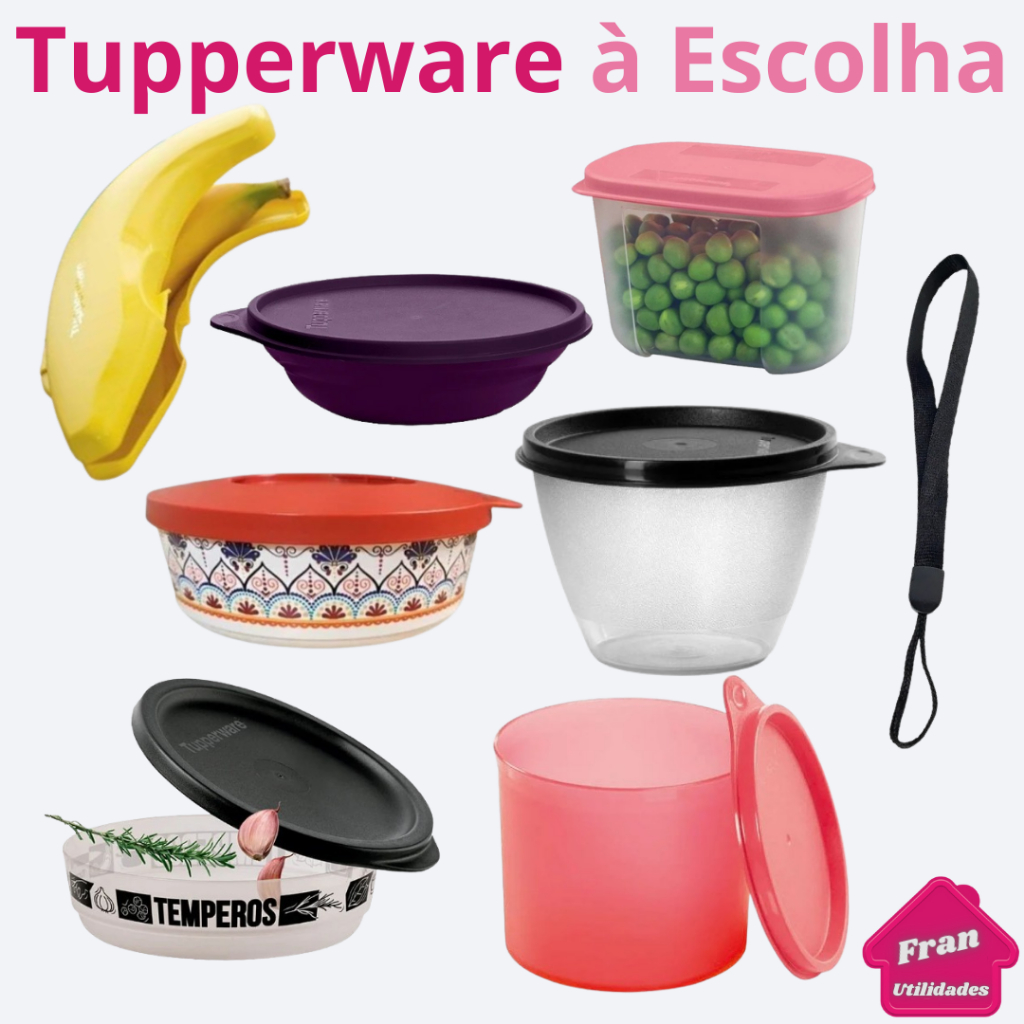 Potes Tupperware Bolw – Diversos Modelos e Tamanhos à Escolha | Shopee ...