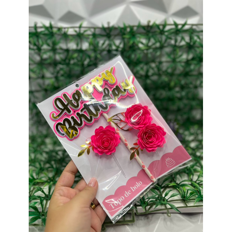 kit 10 topos de bolo jardim encantado ENVIO IMEDIATO - decor