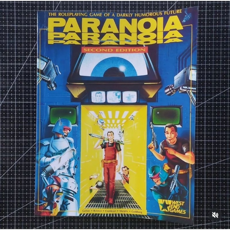 paranoia rpg Encadernação Profissional | Shopee Brasil