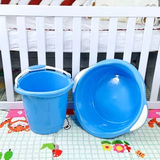 Conjunto Lavanderia do Bebê – Balde e Bacia em Oferta na Shopee