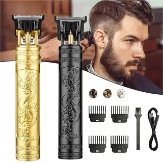 Máquina De Cortar Cabelo Para Barba Masculina Designer Aleatório Elétrico Estilo Proficional novete