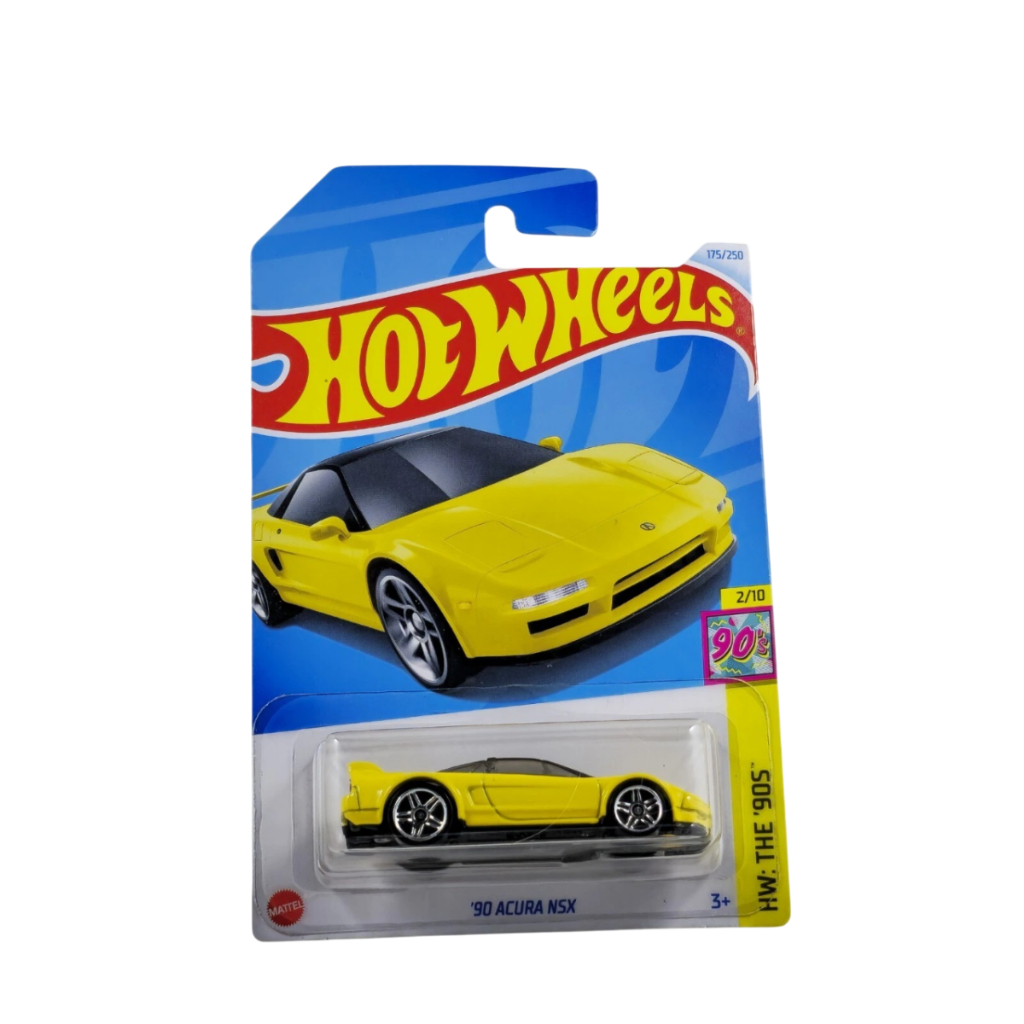 Miniatura Hot Wheels '90 Acura NSX - HW: The '90S - 2024 - Escala