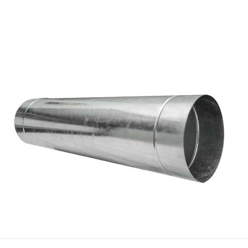 duto cano tubo 250mm/25cm com 1 metro aço galvanizado chaminé | Shopee ...