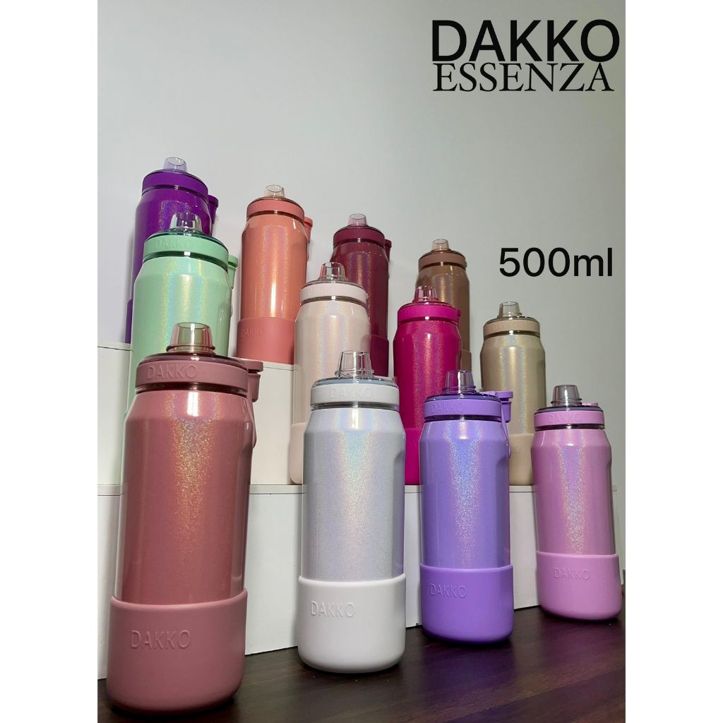 Garrafa Térmica Dakko 500ml Inox 18/8 Dupla Camada | Bico Tritan ...