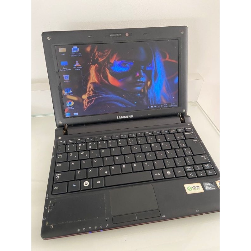 Mini Notebook Samsung Básico 2GB Ram Para estudar e Trabalhar | Shopee ...