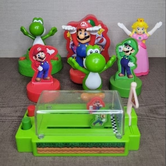 Bonecos Super Mario McDonalds Nintendo 2019 em Oferta na Shopee