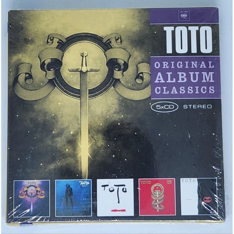 TOTO ORIGINAL ALBUM CLASSICS BOX 5 CDS ORIGINAL IMPORTADO (LACRADO ...