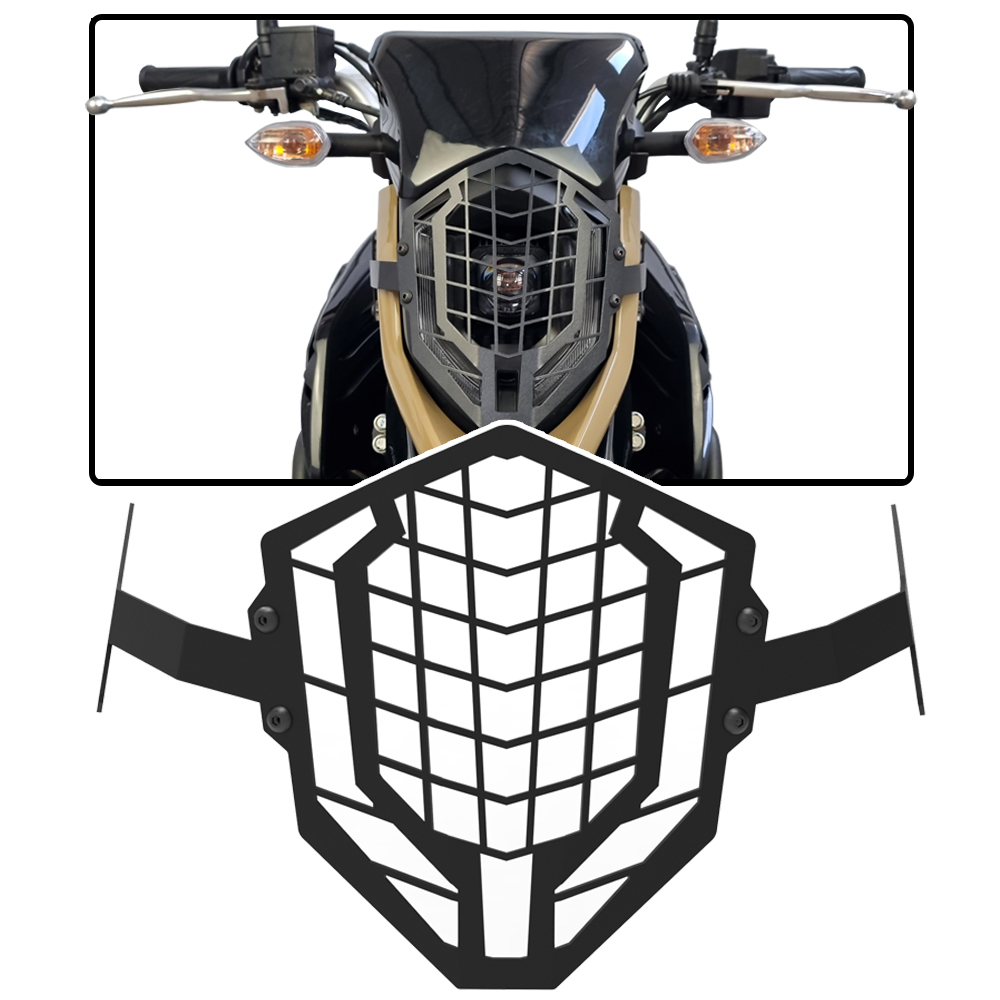 Protetor De Carenagem Farol Bloco Optico Crosser 2022 2023 2024 2025