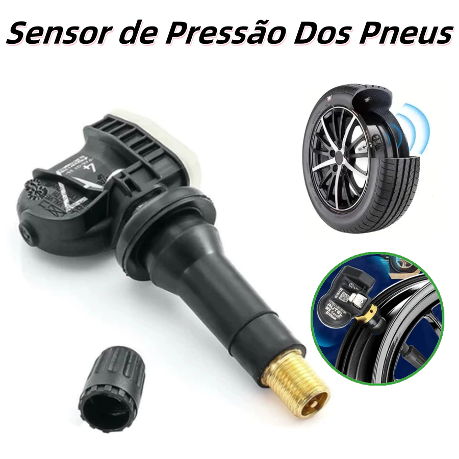 Sensor Tpms Pressao Gm Onix Cobalto S10 Cruze Prisma Novo Nf | Shopee ...