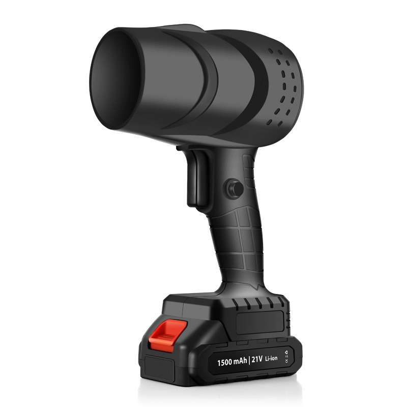 Soprador turbo portátil usb recarregável 2 baterias Bivolt forte