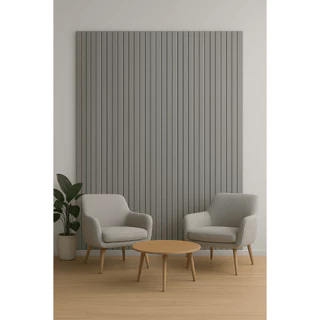 Kit ATÉ 100 Placas Para Painel Ripado Decorativo MDF 45x11 De Alta Qualidade-VARIOS KITS - ENVIO RÁPIDO