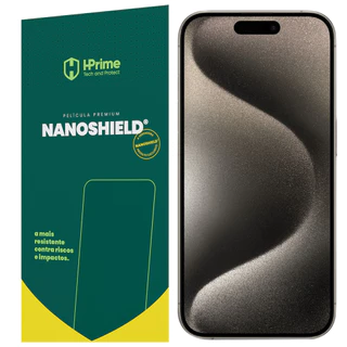 Pelicula Premium Hprime Nanoshield iPhone SE X 7 8 11 12 13 14 15 16 17 18 Air Pro Max Plus