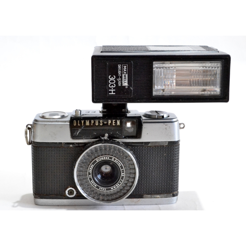 Câmera Fotográfica Analógica Olympus-Pen EE-2 Raridade Decorar