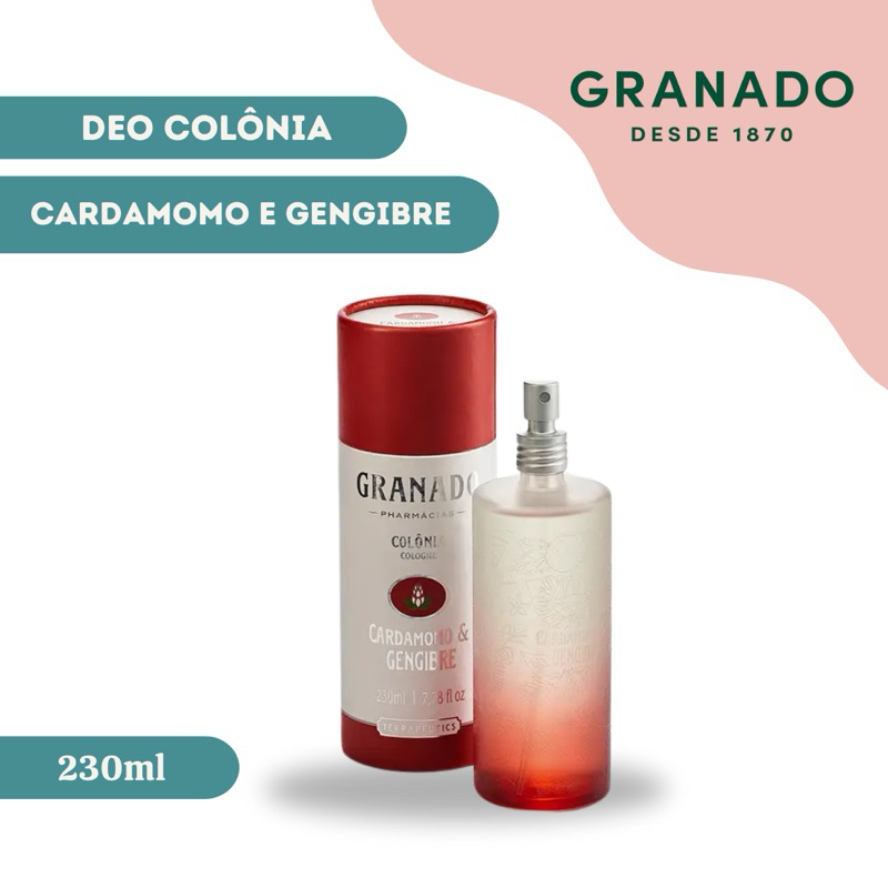 Granado Colônia 230ml – Cardamomo e Gengibre | Shopee Brasil
