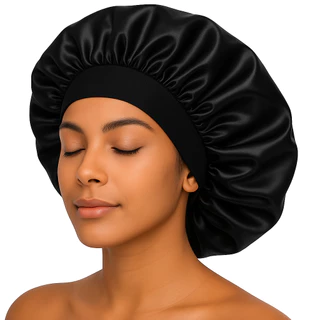 Touca com Faixa elástica antifrizz para Dormir Confortável
