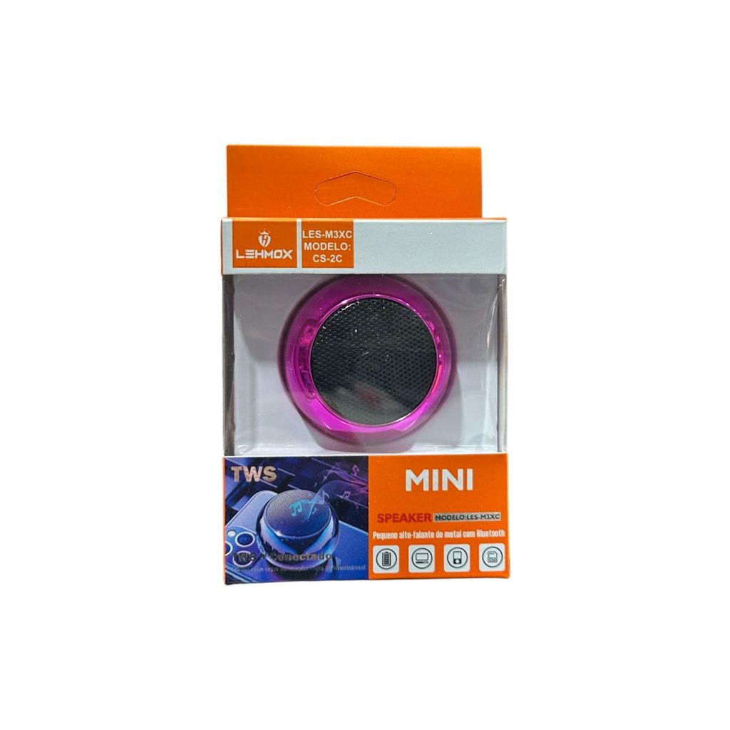 🔊 Caixa de Som Bluetooth Mini Xtrad XDG-209 🎵 Portátil, 3/5W RMS