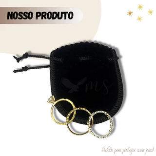 Kit Saquinhos de Veludo Preto 7x6cm Para Joias Brincos Biju Presentes 30 Unidades em Oferta na Shopee