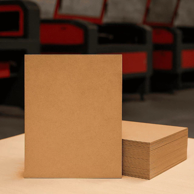 Madeira MDF 3mm 62x45cm para Artesanato Corte Laser Trabalhos Escolares Quadro Multiuso Placa Chapa