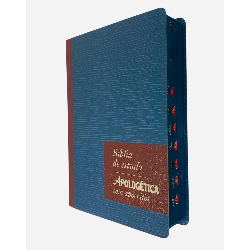 Biblia de Estudo Apologética com Apócrifos - Neutra | Indice | Shopee ...