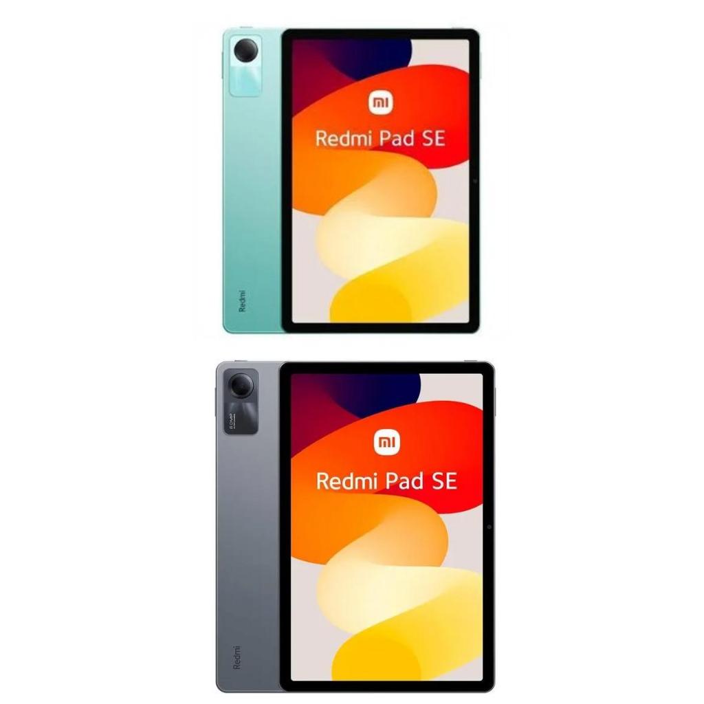 Tablet Xiaomi Redmi Pad SE 8GB de RAM / 256GB / Tela 11" - Mint Green - Verde / Gray - Cinza