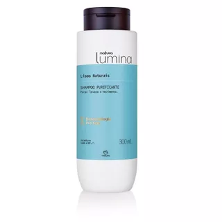 Linha Lisos Naturais Lumina Natura shampoo e condicionador escolha