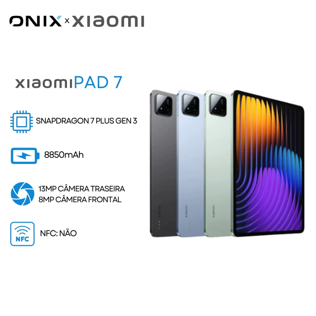 Tablet Xiaomi Pad 7 11.2" 3.2K 144Hz Snapdragon 7+ Gen 3 | Dolby Vision | Android 15 | Global