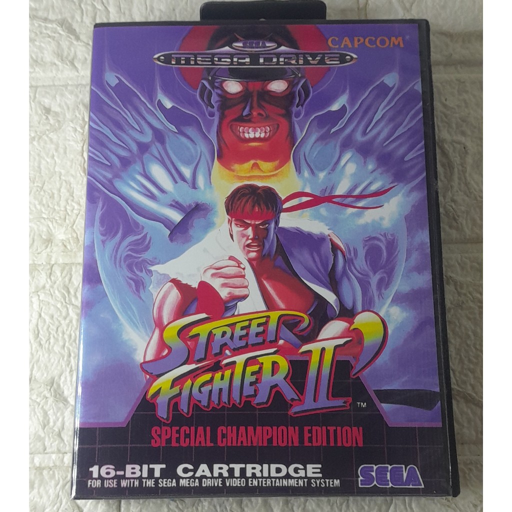 0568　STREET FIGHTER II PLUS　SEGA MEGA DR Street Fighter 2 Plus - Mega Drive | Shopee Brasil