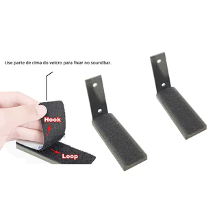 Suporte de parede para Sound Bar Home Theather Universal
